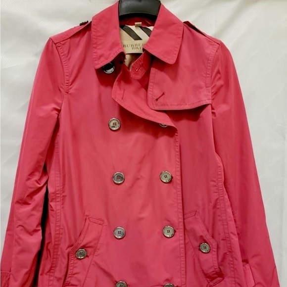Burberry Brit No a Check pink women’s jacket - Picture 1 of 13